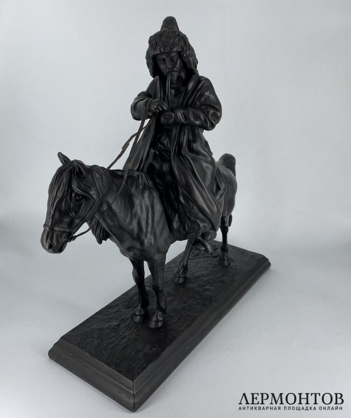 Скульптура Киргиз. Каслинский завод, 1895 г. Чугун.