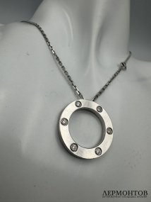 Колье «Love» с бриллиантами. Cartier