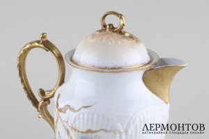 Кувшин. Модерн. Фарфор, полихромная роспись. Европа, нач. XX в.
