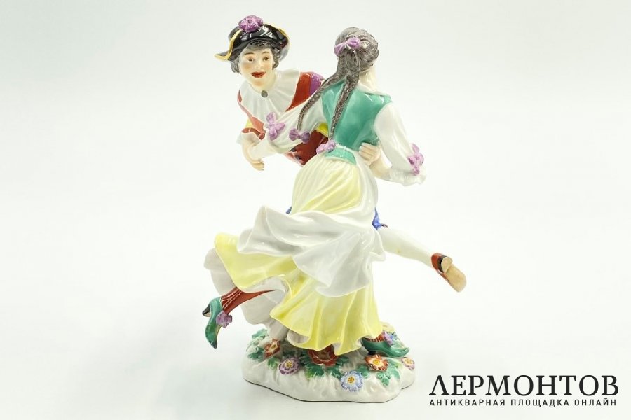 Статуэтка Танец. Германия, Meissen, первая треть 20 века. Фарфор, роспись.