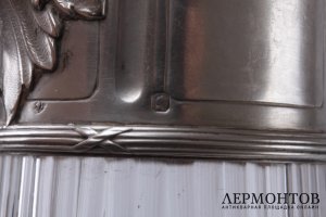 Графин A. Debain. Серебро 950 пробы, хрусталь. Конец XIX в. Франция