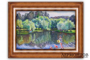 Картина. Летний день. П.М. Супонин 