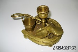 Подсвечник. Бронза. Европа, XIX век.