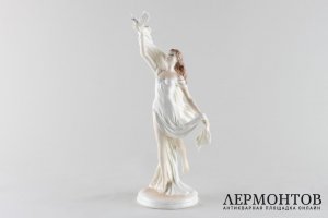 Статуэтка Дух мира, Spirit of peace. Фарфор, роспиь. Англия, Royal Worcester, 2000 г.