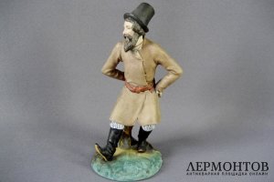 Статуэтка. Танец. Бисквит. Россия, мануфактура А. Попова, 30-50-е годы XIX века. 