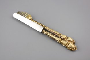 СЕРВИРОВОЧНЫЙ НАБОР ЭГОИСТ. ФРАНЦИЯ, XIX В.