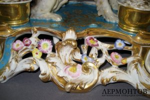Письменный прибор. Фарфор. Франция, Jаcob  Petit. 30-40-егоды XIX века. 