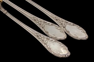 Сервировочный набор Fouquet-Lapar. Серебро 950. Франция