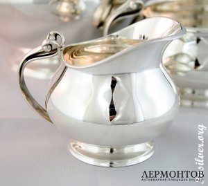 Сервиз Cohr. Art Deco. Серебро 925. Дания