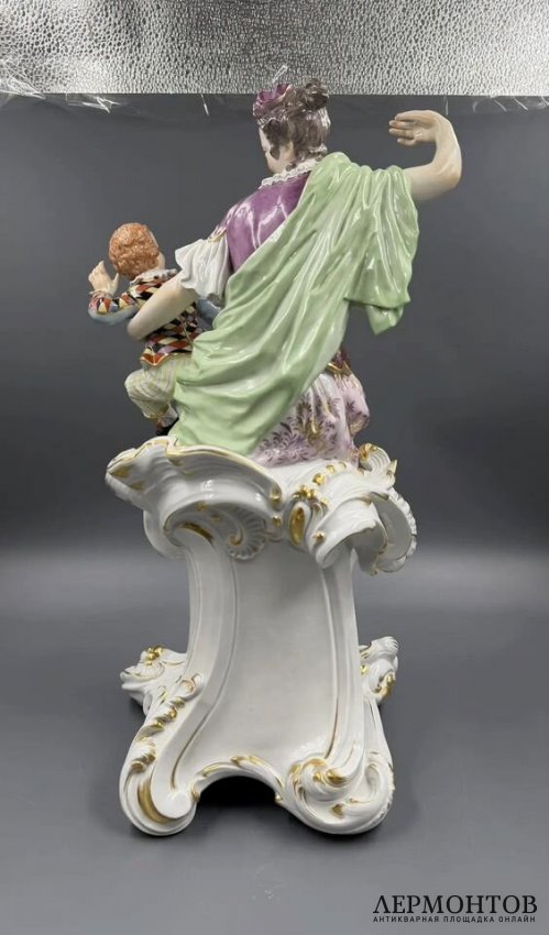 Скульптура «Муза Терпсихора». Фарфор, Meissen, И. И. Кендлер, Германия, 2010 год
