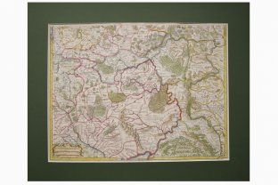 Карта центральной части Российской империи. Лисль, Мортье. Амстердам, 1742 год.