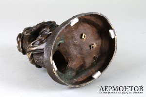 Скульптура Похотливый монах. Бронза. Европа, 19 век.