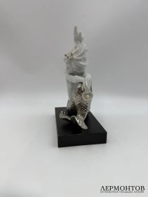 Статуэтка «Illusion» (Русалка). Фарфор, платиновый люстр, дерево, Lladro, Испания