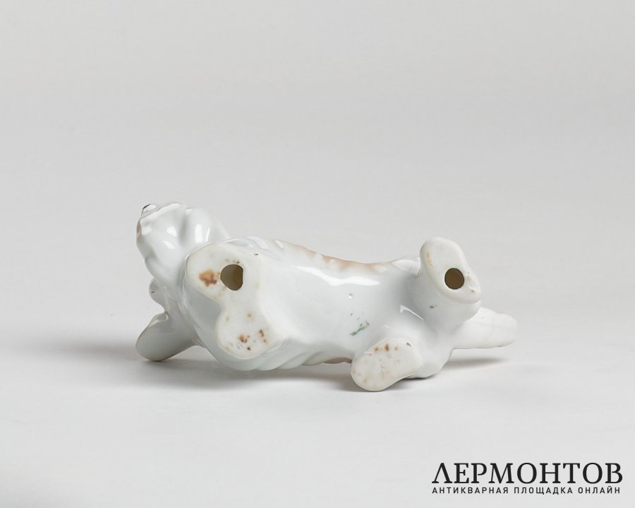 Статуэтка «Скотчтерьер». Керамика, Dumbrăvița, Румыния, 1970–1980 годы