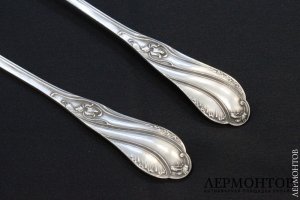 Салатная пара J.Granvigne. Серебро 950. Франция