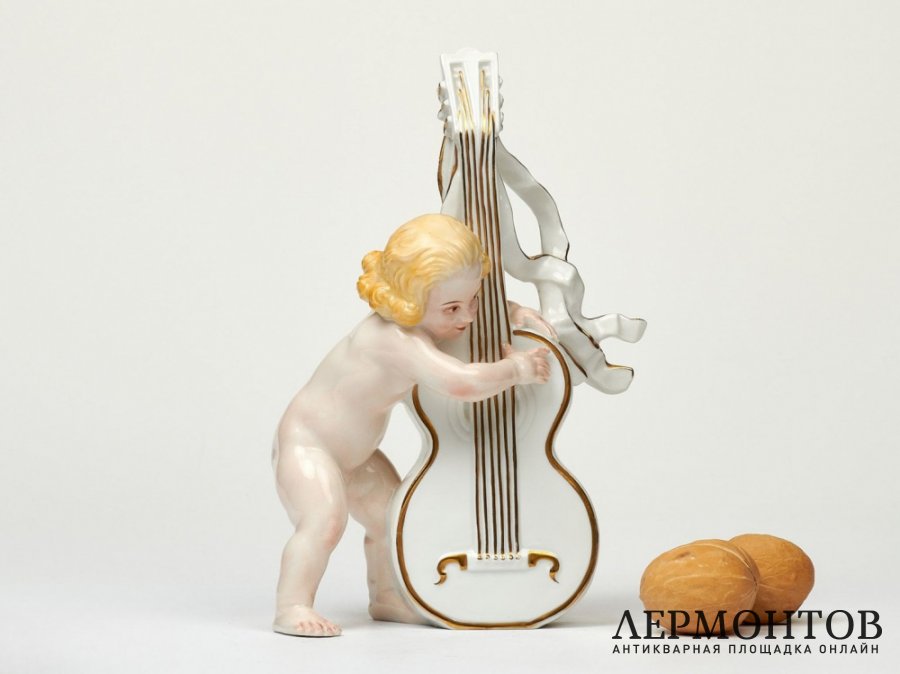 Статуэтка «Дитя с гитарой». Фарфор, Rosenthal, Германия
