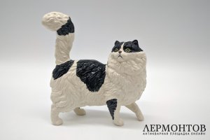 Статуэтка Кошка. Фарфор, роспись. Англия,  Royal Doulton, 1930-60е гг.