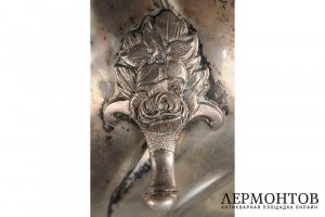 Вазочка для конфет, сладостей.Норвегия, г. Осло, 1899 г. Серебро 830 пробы, штамп, золочение.