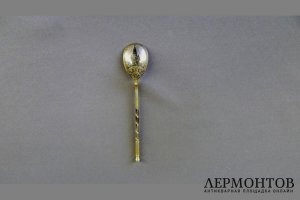 Чайная ложка. Серебро 84 пробы. Российская Империя.