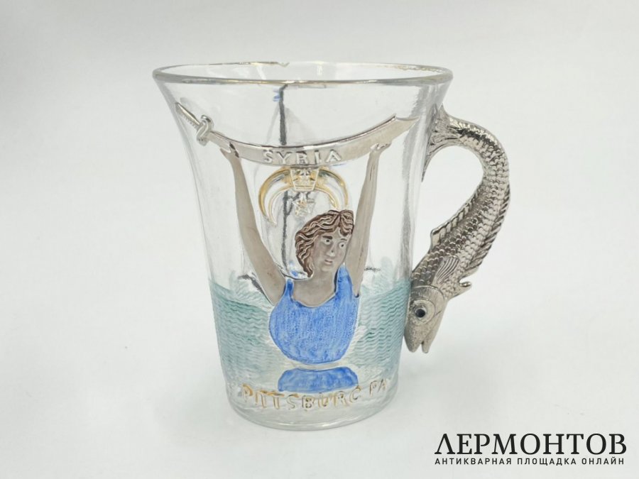 Кружка с масонской символикой. США, 1904 год.