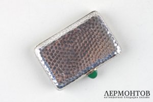 Таблетница. Серебро 84 пробы. Российская империя, кон. XIX - нач. XX вв.