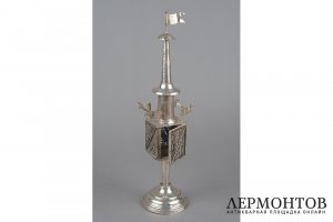 Бсамим. Западная Европа. 1850-1880-е гг. Серебро 812 пробы.
