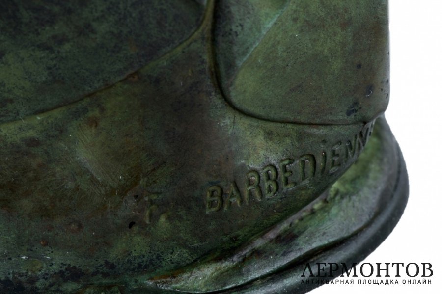 Скульптура Богини судьбы Мойры. F. Barbedienne, Франция, 19 век. Бронза.