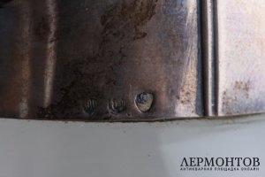 Графин с серебром 800 пробы. Германия, мастерская Fr.Kraemer,к.19-н.20 века.
