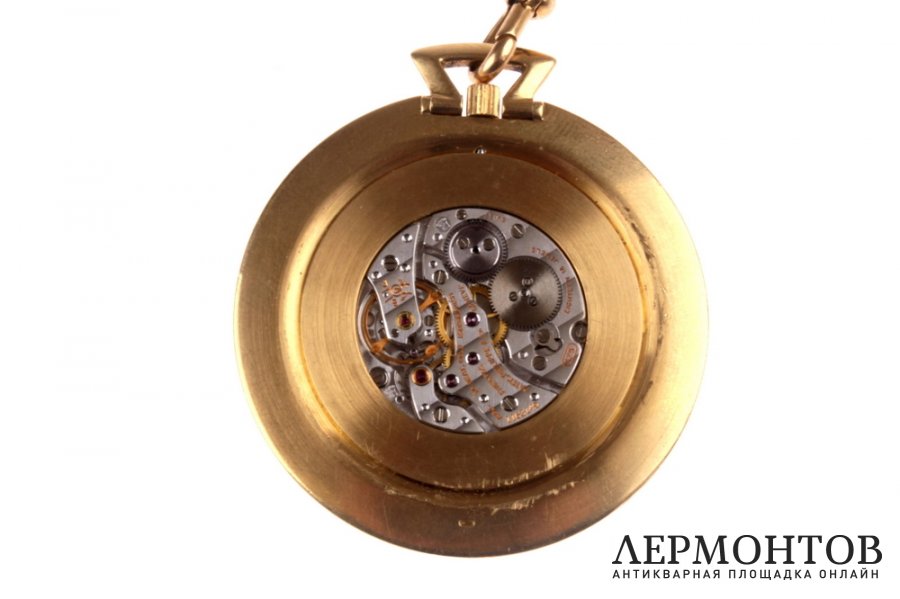 Открытые карманные часы Patek Philippe. Золото 750. Швейцария