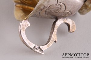 Чарка. Серебро, литье, чеканка, золочение. Российская империя, Москва, 1779 год.