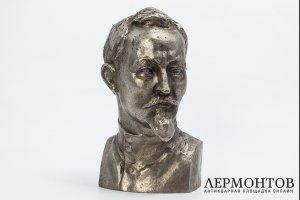 Бюст Феликса Эдмундовича Дзержинского. СССР, ск. О. С. Ключкин, 1970-1980 гг. Металл.
