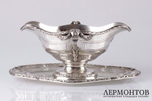 Соусник Bointaburet. Серебро 950. Франция