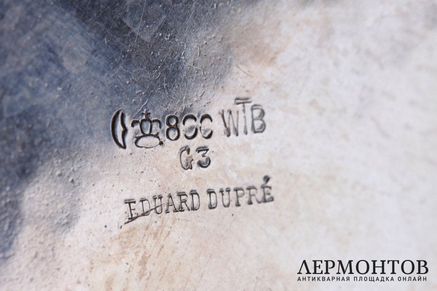 Бульотка в стиле ар-деко. Серебро 800 пробы. Германия,Wilhelm Binder.