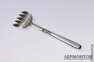 Вилка для сардин. Серебро 84. Российская империя