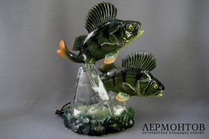 Светильник. С. Боном, керамика. Испания, 1950 год. Высота 46,0 см.