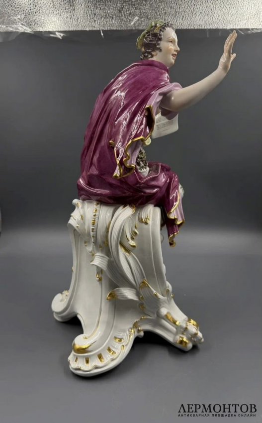 Скульптура «Муза Талия». Фарфор, Meissen, И. И. Кендлер, Германия, 2013 год