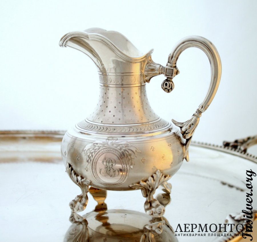 Чайный набор Harleux. Серебро 950. Франция.