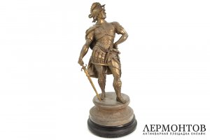 Скульптура Римский Легионер. Германия, авт. мод. Arthur Waagen, 1 пол. 20 в.  Шпиатр.