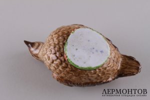 Пашотница Цесарка. Фарфор, роспись. Германия, Мейсенская мануфактура, XVIII век