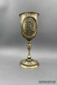 Кубок к 100-летию Отечественной войны 1812 года. Металл, серебрение, позолота, современная работа