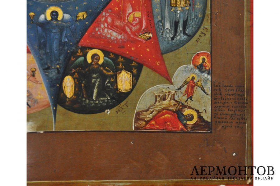 Икона Богоматери Неопалимая Купина. Россия, середина-вторая половина XIX века.