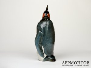 Статуэтка «Королевские пингвины». Фарфор, Hutschenreuther, Германия, 1970-е годы