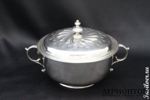 Суповая чашка. Серебро 925. Англия