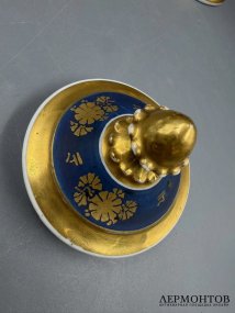 Кофейник в стиле ампир. Фарфор, роспись, Blerzy & Sauvage, Франция, 1805–1815 годы