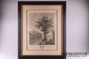 Гравюра. Дворец Марии Федоровны, 10-20-е гг 19 в.