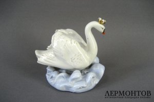 Царевна Лебедь. Фарфор. СССР, Дулево, 60-е годы ХХ века. 