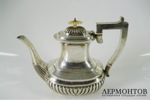 Чайник. Серебро 925 пробы.Бирмингем, XIX век.