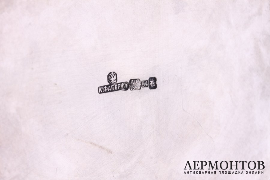 Братина. Серебро 84 пробы. Фирма К. Фаберже. Российская империя, Москва, 1896 г.