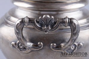 Сахарница в неоклассическом стиле.  Tallois. Серебро 950 пробы. Франция, XIX век.