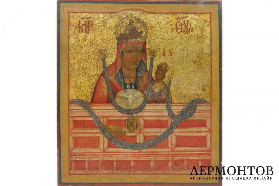 Икона Богоматерь Умягчение злых сердец. Россия, конец XVIII- начало XIX века